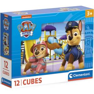 Clementoni Пъзел с кубчета Clementoni от 12 части - Пес Патрул (41194) - baby