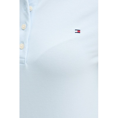 Tommy Hilfiger тениска с яка дамска памучна (WW0WW43225)