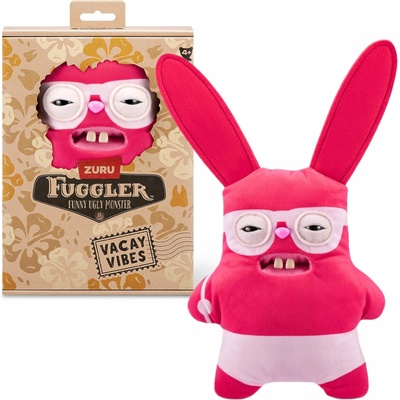 Originální Fuggler Ošklivá příšera se zuby Rabid Rabbit Red Červený
