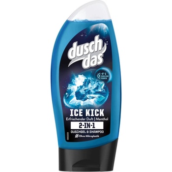 Duschdas sprchový gel 2v1 Pro muže Ice Kick Menthol 250 ml