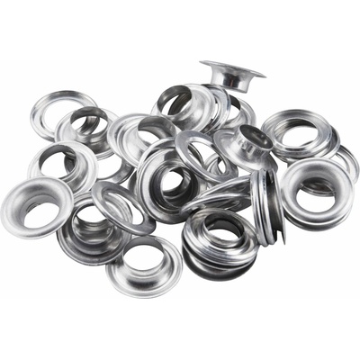 EXTOL CRAFT Oká hliníkové pre PE plachty, 20ks
