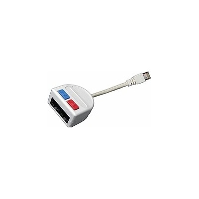 SOLARIX Rozdvojka počítač (10BaseT)/telefon 2 x RJ45 T-MOD 3-U4
