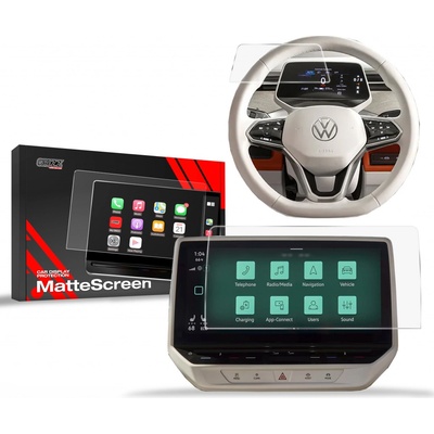 GRIZZ Protector, Ochranná fólie na display 2v1 Matte, VW ID. Buzz, 2022- , Display 12"