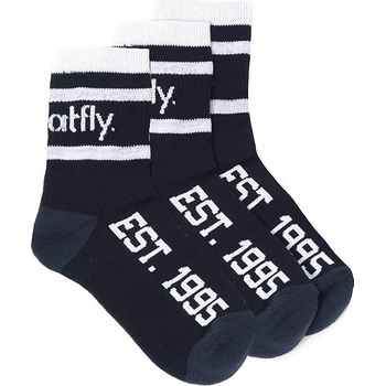 Meatfly Basic Long 3 Pack A Black