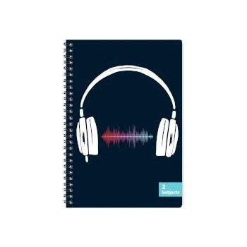 Image 1 of Sentio Тетрадка със спирала dj 17х25см 2 теми, 70 листа