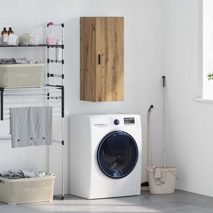 vidaXL Стенен шкаф Дъб 34, 5 x 34 x 90 см Инженерна дървесина (882611)
