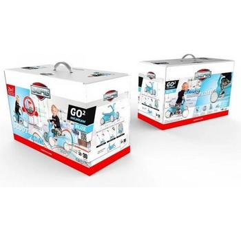 BERG Odrážedlo a šlapadlo 2v1 GO2 modré