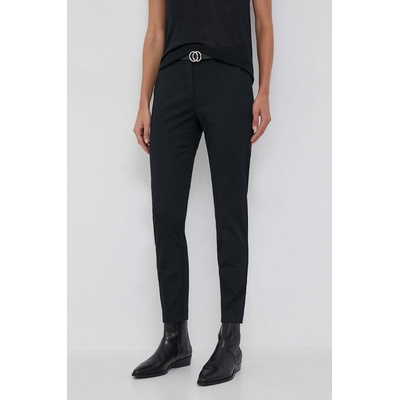 Sisley Панталон Sisley в черно със стандартна кройка, със стандартна талия (4BYW55AH6.100..)