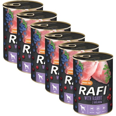 RAFI Рафі Възрастен GF Пате с Заек 6 x 400 г