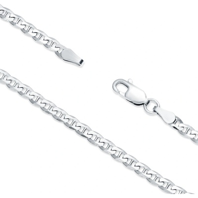 Olivie Strieborná retiazka traversino 5650