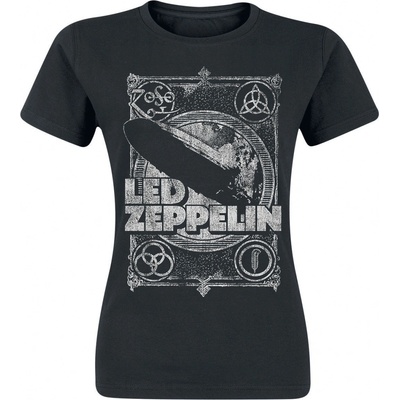 metal nnm Led Zeppelin Vintage Čierna