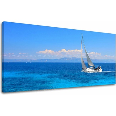 Obraz na stenu PANORÁMA PLÁŽ - 40x80 cm