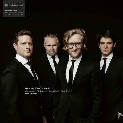 ALMA QUARTET - KORNGOLD: STRING QUARTET NO.2 OP.26/STRING QUARTET NO.3 LP