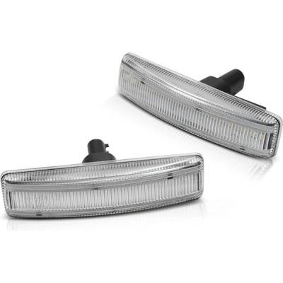 Boční blinkry, LED blikače pro Land Rover Range Rover SPORT, 2005-2012, bílé