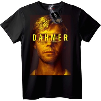 NOONEBRAND Тениска Дахмер: Историята на Джефри Дахмер - 2XL, Black