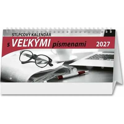 Stolový stĺpcový s veľkými písmenami Spektrum grafik 2027