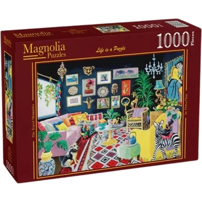 Magnolia Пъзел Magnolia от 1000 части - Спомени от пътувания (6104)