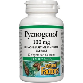 Natural Factors Пикногенол 100 mg 30 капсули | Natural Factors (2091 NF)