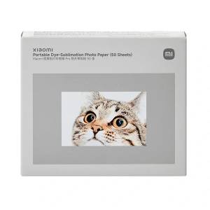 Xiaomi Фотохартиени стикери Xiaomi Portable Dye-Sublimation Photo Paper Stickers (50 Sheets) (BHR082OGL)