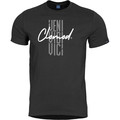 CloMod Къса тениска "Veni", черна (C090011-VE-01)