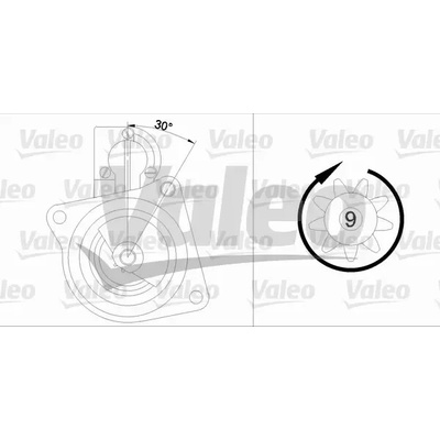 VALEO Startér VA 436037