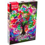Yazz Пъзел Yazz Puzzle от 1000 части - Многоцветно дърво (3808)