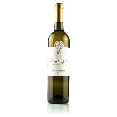 Vinárstvo Zsigmond Rizling rýnsky neskorý zber suché biele 2020 12,5% 0,75 l (čistá fľaša)