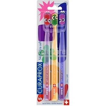 CURAPROX CS 5460 ultrasoft Okatá edícia zubná kefka 3 ks