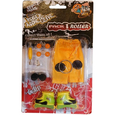 Grip & Tricks Играчка за пръсти Ролери, жълти/зелени (gt-fr-p1-yegr)