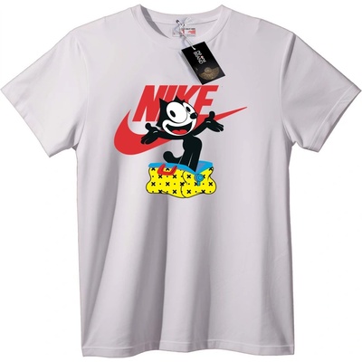 NOONEBRAND Felix the Cat Nike Тениска - 6XL, White