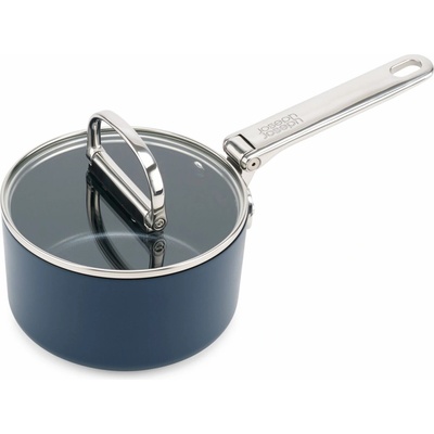 Joseph Joseph Panvica Space s nepriľnavým keramickým povrchom a pokrievkou 15 cm/1,3 l, modrá, 45037