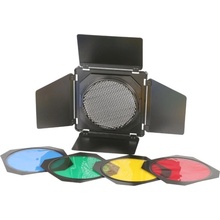 Klapky 16,5 cm + voštinový filter + sada farebných filtrov BASIC, Terronic