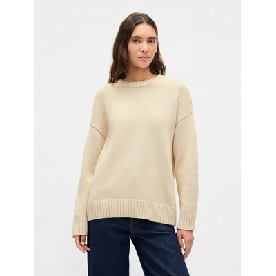 GAP Oversize памучен суитшърт GAP GAP | Bezhov | ЖЕНИ | L