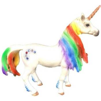 Atlas Фигурка Еднорог с дъгова грива 13 см