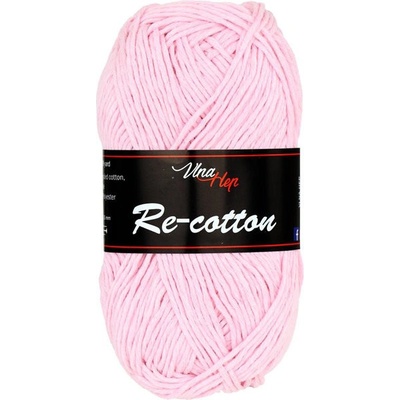 Vlna-Hep Příze Re-cotton 81320 světle růžová