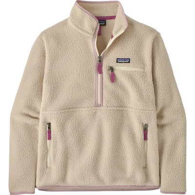 Patagonia Дамски поларен пуловер Patagonia Women's Retro Pile Marsupial Fleece jumper - Dark Natural (105-2567-3113)
