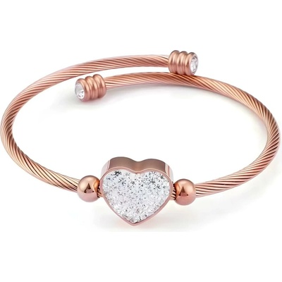 Harahu Náramok Crystal Heart HR15205