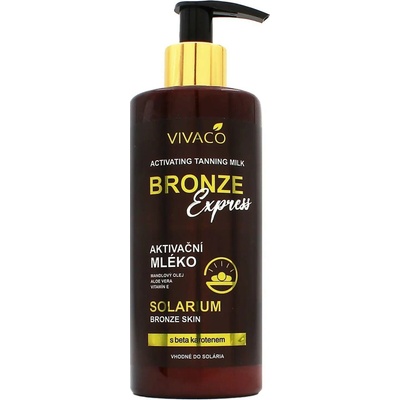 Vivaco Bronze Express aktivační mléko do solária 300 ml