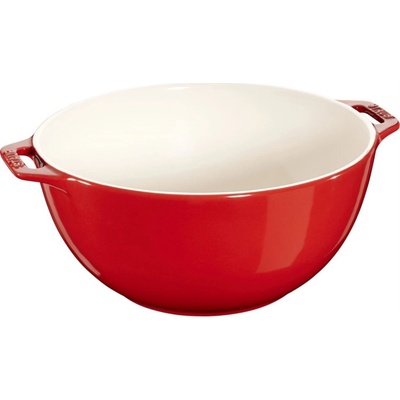 Staub servírovací keramická miska kulatá 25 cm/3,2l višňová 40510-797