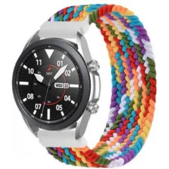 Еластична каишка Braided, многоцветна за Huawei Watch GT 46mm/GT2 46mm/GT2 Pro/GT3 46mm/Huawei Watch 3/Samsung Watch 46mm