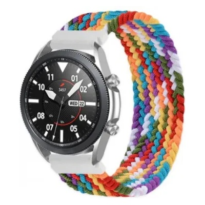 Еластична каишка Braided, многоцветна за Huawei Watch GT 46mm/GT2 46mm/GT2 Pro/GT3 46mm/Huawei Watch 3/Samsung Watch 46mm