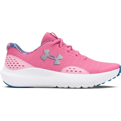 Under Armour UA GGS Surge 4 Print sunset pink/pink/metallic silver – Zboží Dáma