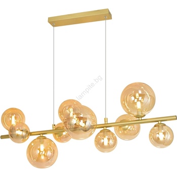 Brilagi - LED Пендел MILLA 10xG9/3W/230V златист (BG1827)