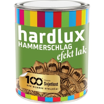 Chromos-Svjetlost Hardlux kladivkový efekt - antikorózny náter na kov - zelený rezedový - 0,75L