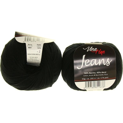 Vlna Hep Jeans černá 8001