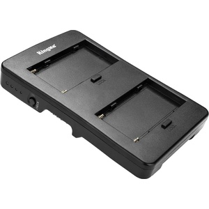 KingMa Конвертор за две батерии NP-F към V-Mount ( V-Lock ) с D-TAP ПОРТ Зарядно за батерии