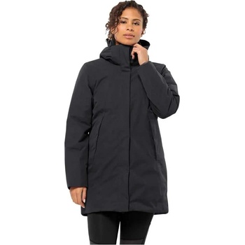 Jack Wolfskin Палто Jack wolfskin Salier coat - Black (Phantom)