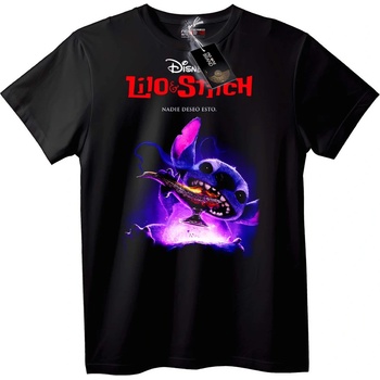 NOONEBRAND Тениска Lilo & Stitch Disney - M, Black