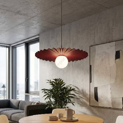 Emibig Пендел на кабел UMBRA 1xG9/8W/230V червен (EB0370)