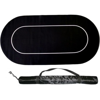 Gamecenter Pokrová podložka čierna matná, pogumovaná, 180×90cm